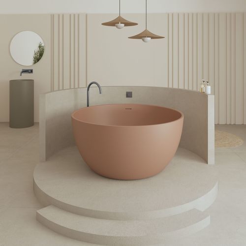 Круглая ванна - Ocean - QUARE DESIGN - отдельностоящая / для жилых зданий / для профессионального использования