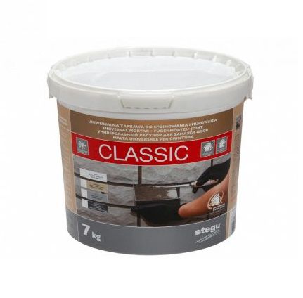 Клей для керамической плитки для цементирования - CLASSIC - STEGU SP. Z O.O. - непромокаемый / для бетона / для каменной кладки