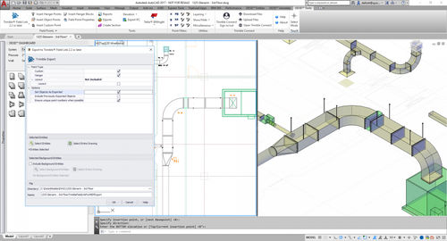 Программное обеспечение CAO - DUCTDESIGNER - TRIMBLE MEP FRANCE - чертежное / для моделирования / 3D