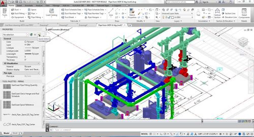 Программное обеспечение CAO - EC-CAD - TRIMBLE MEP FRANCE - 3D