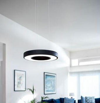 Подвесная лампа - CIRCULUS - SG LIGHTING - из стали, покрытой порошком / современная / проводная