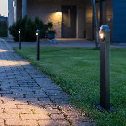 Столбик освещения для сада - CALLISTO - SG LIGHTING - современный / из алюминия / из стекла