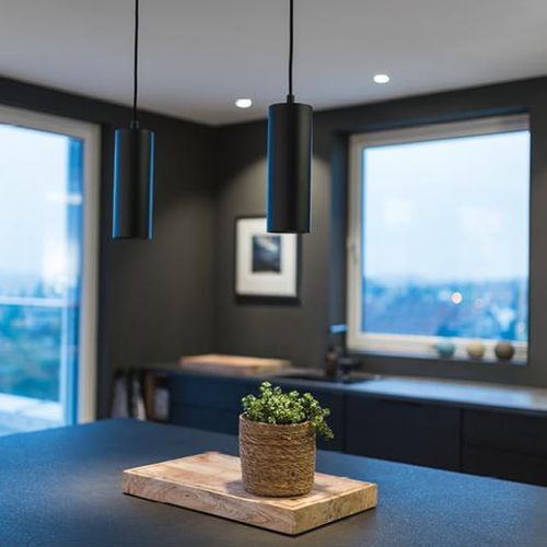 Подвесный точечный светильник - TUBE - SG LIGHTING - LED / круглый / для торговли