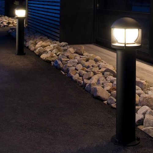 Столбик освещения для сада - OPUS - SG LIGHTING - классический / из алюминия / из поликарбоната