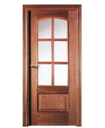 Дверь для интерьера - R&F PANEL MODEL SAPELE - NORMA DOORS - из дерева / створчатая / полузастекленная