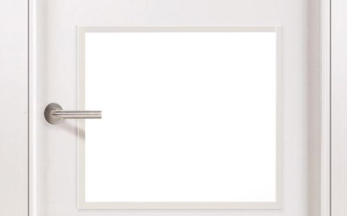 Дверь с боковой неподвижной створкой - WHITE - NORMA DOORS - для интерьера / из дерева / створчатая