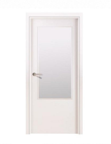 Дверь для интерьера - WHITE - NORMA DOORS - из дерева / створчатая / полузастекленная