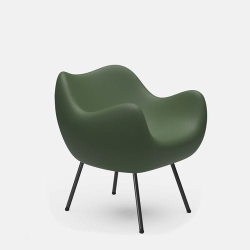 Современное кресло - RM58  - 366 Concept - из полиэтилена / из полиэтилена / черное