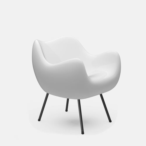 Современное кресло - RM58  - 366 Concept - из композита / из композита / белое