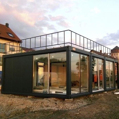 Модульное здание - SALES  - APEC Smart Steel Structures - из гальванизированной стали / металлический каркас / для офиса
