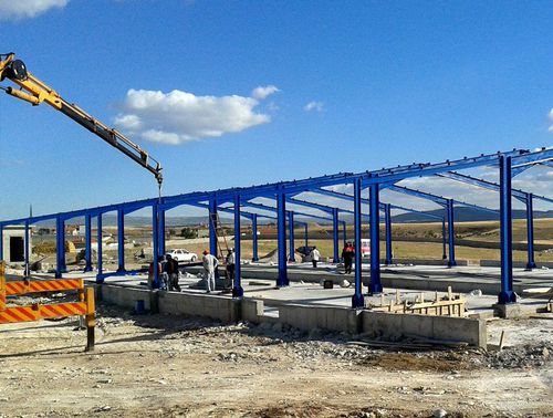 Ангар из гальванизированной стали - UNILEVER LIPTON - APEC Smart Steel Structures