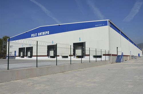 Сборное ангар - PELIT ANTREPO - APEC Smart Steel Structures - из гальванизированной стали