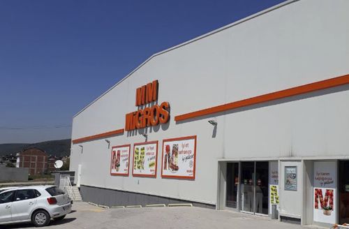 Сборное здание - MIGROS RETAIL STORE - APEC Smart Steel Structures - из стали / металлический каркас / для торговли