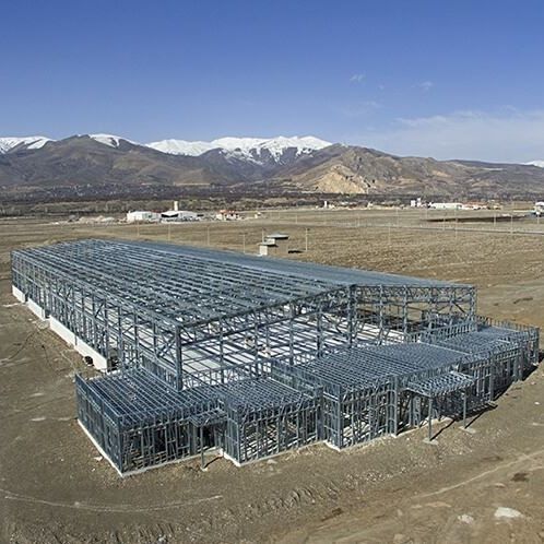 Сборное здание - FIRAT PLASTIC RUBBER CORPORATION - APEC Smart Steel Structures - из стали / металлический каркас / промышленное