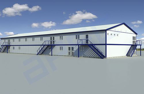 Здание контейнер - BP - APEC Smart Steel Structures - из стали / металлический каркас / для завода