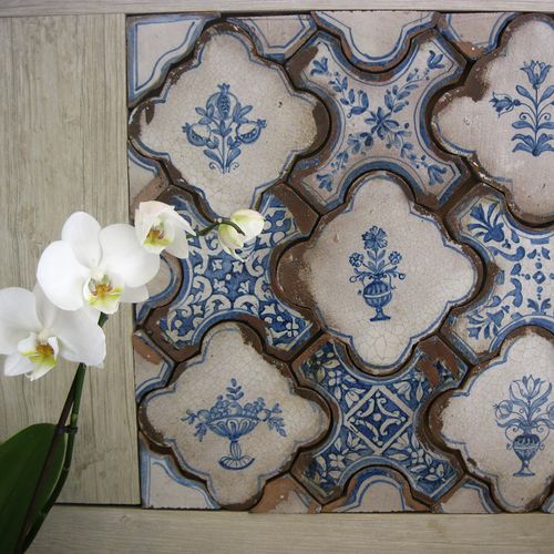 Плитка из керамики - OLD ENGLAND - SCIANNA CERAMICHE - рельефная / для интерьера / настенная