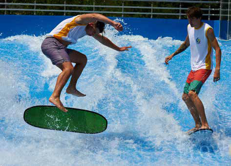 Прямая горка - SURF - BELLAGIO GROUP - для аквапарков / высокоскоростная