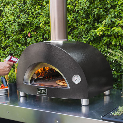 Печь для пиццы для бытового использования - MODERNO 1 Pizza - Alfa Forni - дровяная / газовая / автономная