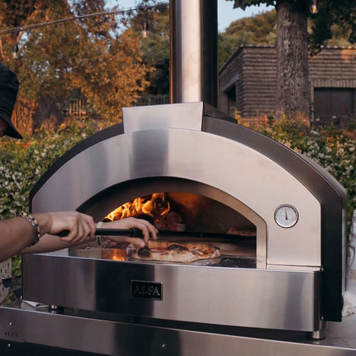 Печь для пиццы для профессионального использования - QUICK 2 Pizze - Alfa Forni - газовая / дровяная / компактная