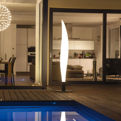 Современная световая колонна - LUNOCS FLAME  - Degardo GmbH - из металла / из полиэтилена / LED