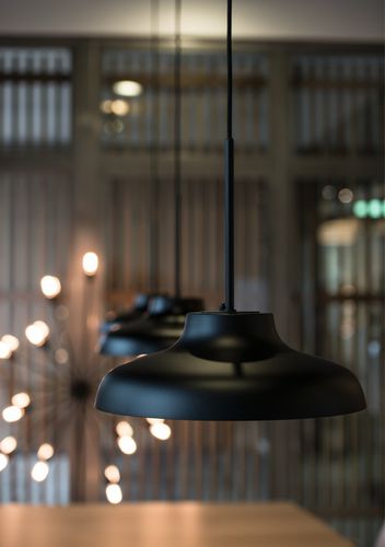 Подвесная лампа - BOLERO - Ruben Lighting - из алюминия / из железа / современная