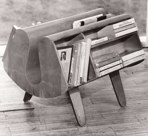 Современная газетница - PENGUIN DONKEY - Isokon Plus - для бытового использования / из дерева