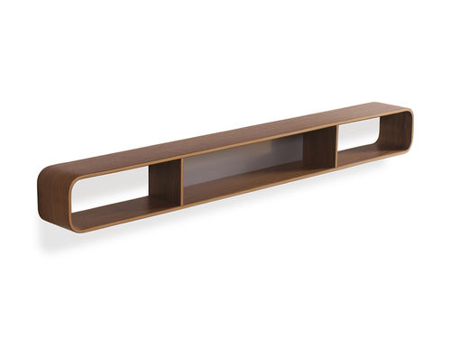 Настенный стеллаж - LOOP  - Isokon Plus - современный / из дуба / из орехового дерева