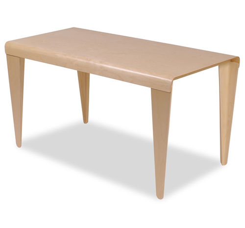 Современный стол - Isokon Plus - из березы / прямоугольный / Marcel Breuer