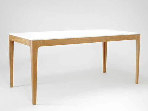Современный обеденный стол - HOME  - Isokon Plus - из Corian® / из дуба / из лакированной древесины