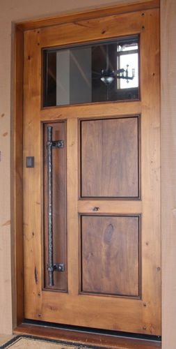 Входная дверь - BROWDERDORP 538 - AppWood - из дерева / из стали / поворотная