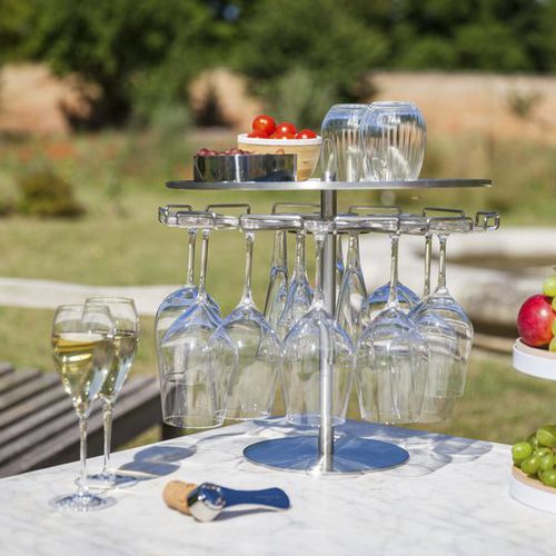Поднос для обслуживания из стали - L'ARBRE À VERRES ANTIPASTI - L’Atelier du Vin - для профессионального использования