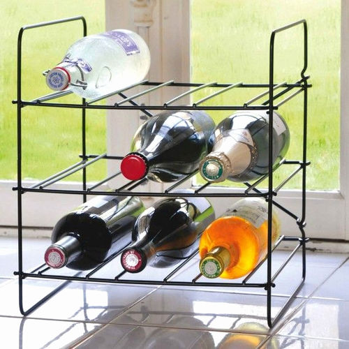 Стойка для бутылок из нержавеющей стали - COMPACT - L’Atelier du Vin - напольная / для профессионального использования / черная