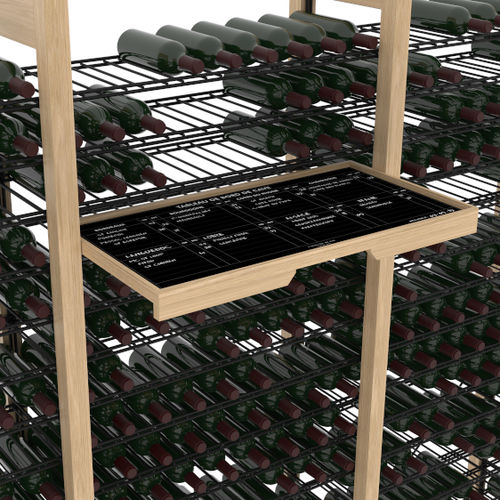 Винный шкаф для профессионального использования - 006015-7  - L’Atelier du Vin - отдельностоящий / из фанерованной древесины / из шифера