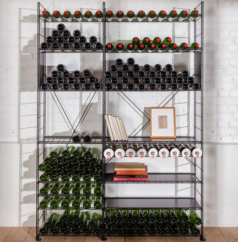 Современный стеллаж - 006012-6 / 006013-3  - L’Atelier du Vin - из стали, покрытой порошком / для профессионального использования / для винных бутылок