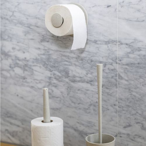 Настенный держатель для рулонов туалетной бумаги - PLUG'N'ROLL - Koziol - пластиковый / для бытового использования