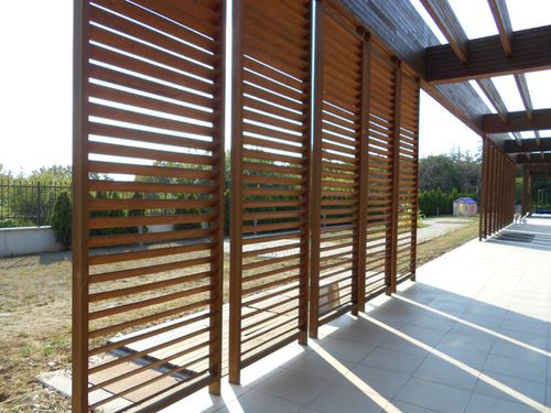 Солнцезащитное устройство из дерева - NOVATHERMOWOOD SUNBLIND - novawood - для фасада