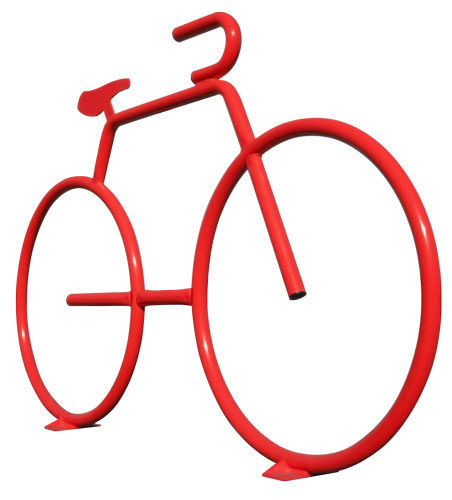 Напольная парковка для велосипедов - BIKE  - Dero - для общественных мест / из стали / из гальванизированной стали