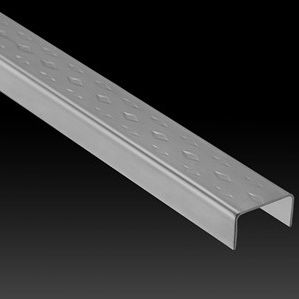 Отделочный профиль из нержавеющей стали - RHOMBUS SQUARE LISTEL - plastdecor - для плиточного пола