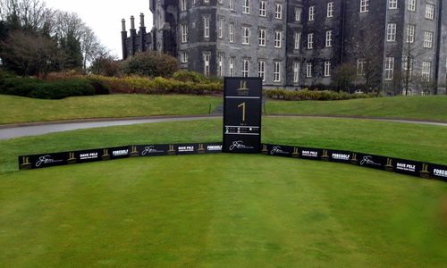 Напольная сигнальная табличка - SCI GOLF COURSE - Signs Connect Ireland - сталь / для указания направления / для наружного применения