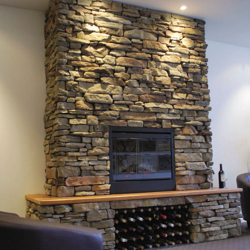 Облицовка из бетона - CRAFTSTONE® : MOUNTAIN LEDGESTONE - CRAFT STONE - внутренняя / для наружного использования / текстурированная