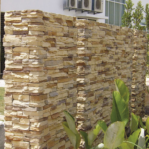 Облицовка из бетона - CRAFTSTONE® : CLASSICAL LEDGESTONE - CRAFT STONE - внутренняя / для наружного использования / 3D