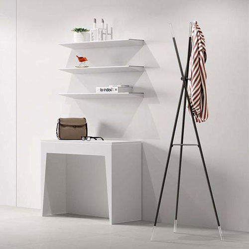 Современный стол-консоль - MARVEL - pezzani home collection - из ламината / с основанием из стали / прямоугольный
