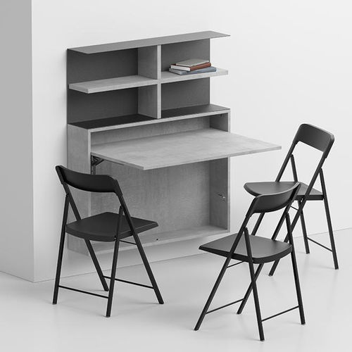 Настенный рабочий стол - BUREAU - pezzani home collection - от 2 до 4 человек / современный / из ламината
