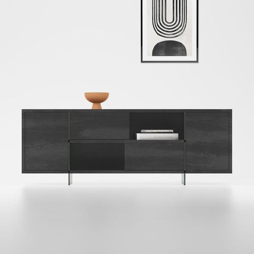 Современный буфет - MADISON - pezzani home collection - из алюминия / из стекла / из ламината