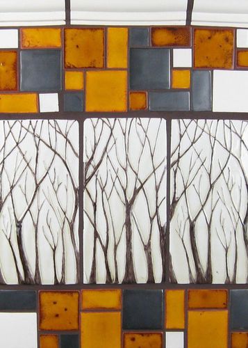 Плитка из керамики - ARBRE - BonTon design Handmade Tile - полированная / расписанная вручную / для кухни