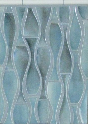 Плитка из керамики - SWERVE : OCEAN - BonTon design Handmade Tile - рельефная / полированная / для интерьера