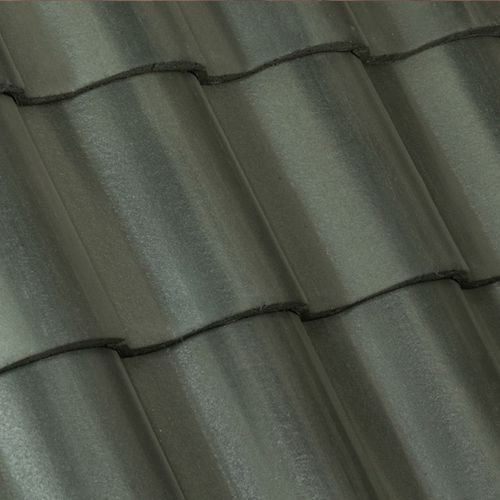 Черепица с замковым соединением - SANIBEL : EVERGLADES - Crown Roof Tiles - из бетона / большая форма