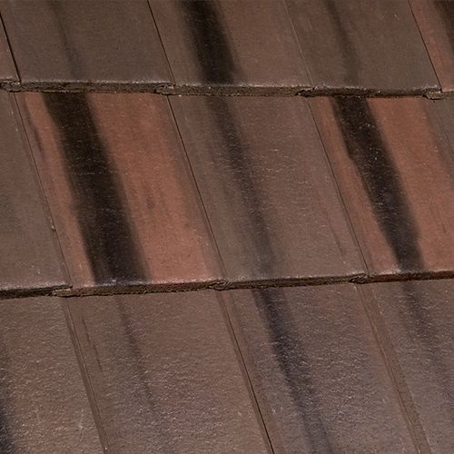 Плоская черепица - WINDSOR : MADERA BLEND - Crown Roof Tiles - из бетона / большая форма