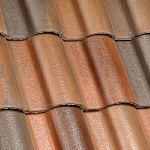 Голландская черепица - IBERIA : SAN ANTONIO BLEND - Crown Roof Tiles - из бетона
