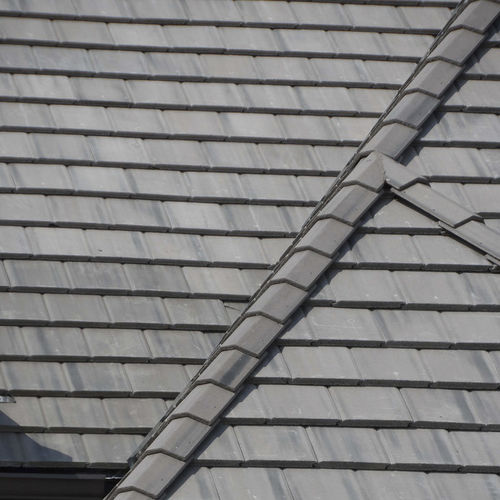 Плоская черепица - WINDSOR : CHARCOAL - Crown Roof Tiles - из бетона / большая форма